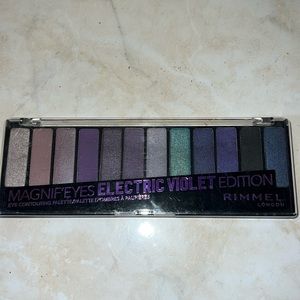 Rimmel Magnif'eyes Eyeshadow Contouring Palette Electric Violet Edition 0.5 Oz